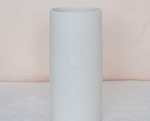 Vase textpoterie_Porzellan_mit Glasurkringel (1)
