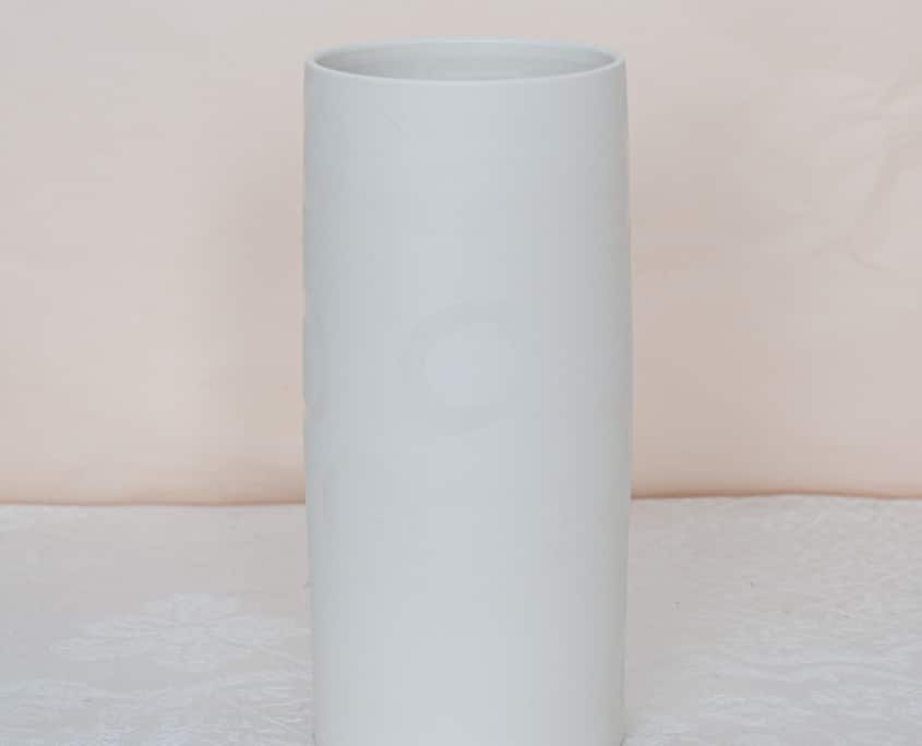 Vase textpoterie_Porzellan_mit Glasurkringel (1)